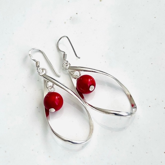 NWOT Earrings - all silver stamped - Picture 3 of 6